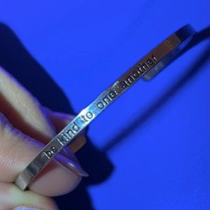 Stainless Steel thin bangle